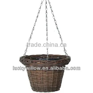 2014 Beautiful Hanging Wicker Basket thumbnail-1