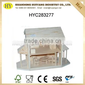 2015 China Supplier Wholesale Natural Wooden House Model thumbnail-1