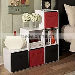 New Wood 6 Cube Step Organizer Storage Box Cube Wooden Organizer thumbnail-2