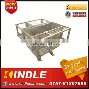 Kindle Metal High Precision Sheet Metal Metal Cufflinks Parts With 31 Years Experience thumbnail-1