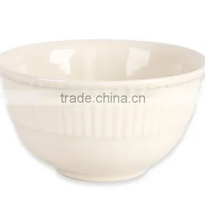 16pcs Beige Elegant Round Emboss Dinner Set thumbnail-4