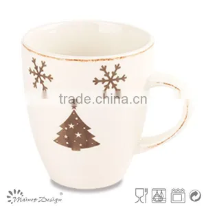 Two Tone Porcelain Mug Whole Sale Christmas Style thumbnail-1