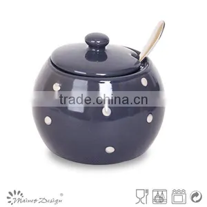 Ceramic Dots Sugar and Creamer Top Selling Creamer thumbnail-4