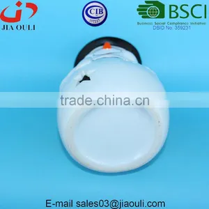 Painted Ceramic Snowman Candle Lantern, Decorative Hurricane Lantern thumbnail-6