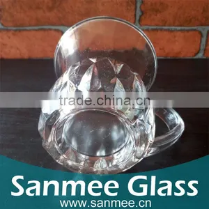 Wholesale Glass Tumblers Bottle for Milk,Drinking Glass With Handle thumbnail-3