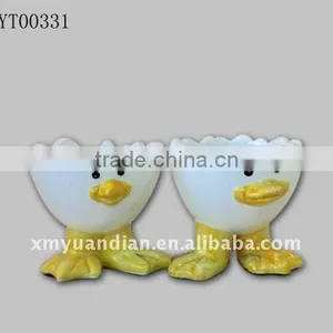 Chick and Duck Shape Egg Poacher Cup Set thumbnail-1