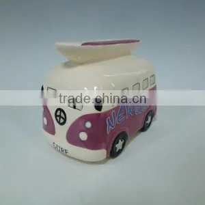 Ceramic Bus Coin Bank thumbnail-4