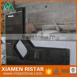 Tan Brown Granite Kitchen Engineering Countertops thumbnail-1