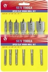 6pcs Flat Wood Bits Set thumbnail-1