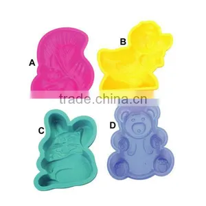 SS0012/ Silicon Animal Cake Molds thumbnail-1