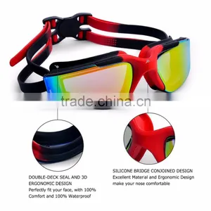 Swim Goggles Clear Vision, Anti-UV, Anti-fog, Anti-Scraper,Comfortable Fit,Quick Release Band,No Leakage Swiming Glasses thumbnail-5