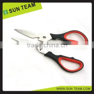 SK031A Red and Black Color 8-1/4" Different Types of Kitchen Detachable Scissors thumbnail-6