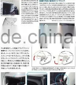 Japanese Helmet for Motorcycle Ride Made in Japan for Wholesale Bike thumbnail-1