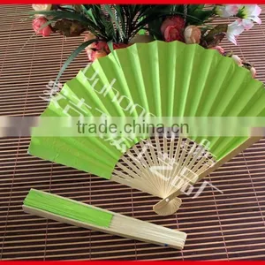 Cheap and Colorful Wedding Paper Fan Wholesale thumbnail-3