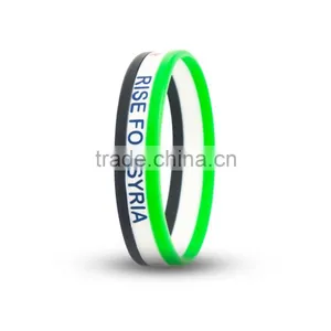 Syria Products/ Bracelet/ Flag Map Wristband/Syria Flag Silicone Bracelet/Free Syria Products thumbnail-3