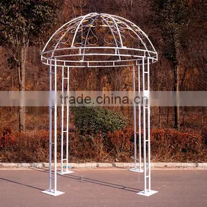 Iron Wedding/birthday/party /festival Flowers &wreaths Type Engraved Door Pavilion Mandap thumbnail-3