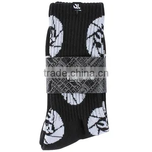 2014 Fashion Wholesale Bamboo Men Sport Bulk Wholesale Custom Jacquard Socks thumbnail-3