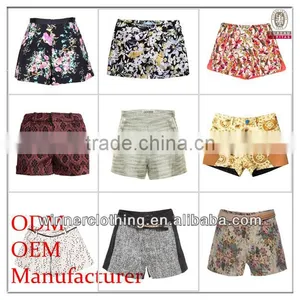 Hot Sale Promotion Clothing Manufacturer Ladies' Short Stylish Cargo Pants thumbnail-1