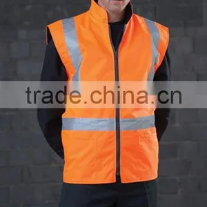 hi Vis Reflective Pull-apart Safety Bodywarm Vest thumbnail-1
