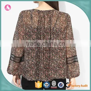 Lady Blouse & Top Coral Shirt Ladies Modern Blouse Plus Sizes Fancy Top thumbnail-2