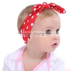 Fashionable Kids Printed Cross Baby Girls Hairband Children Hair Accessories thumbnail-3