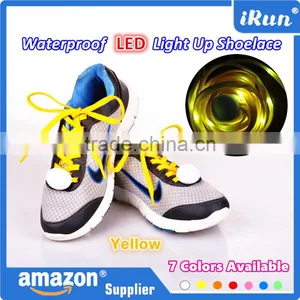 Color Pink Boys Girls Kids Light Up Glow LED Shoelaces Flash Party Disco Shoe Laces Shoe Strings Lacets - EBay/Amazon Supplier thumbnail-2