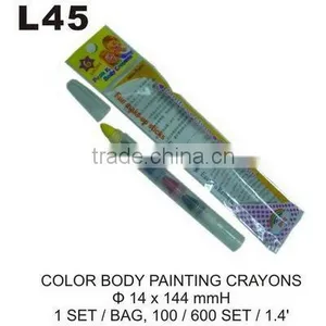 L45 COLOR BODY PAINTING CRAYONS thumbnail-1