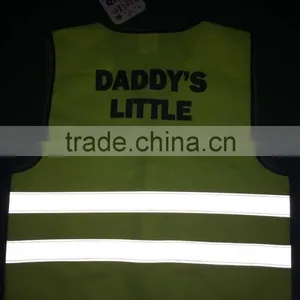 High Visibility Safety Reflective Vest Children Meeting EN1150 thumbnail-4