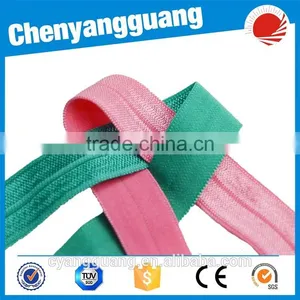 Custom Printed Fold Over Elastic For Headband thumbnail-2