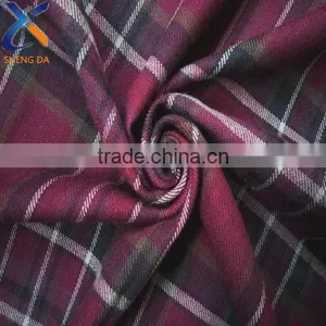Cotton Flannel Yarn Dyed Check Mens Shirt Fabric thumbnail-1