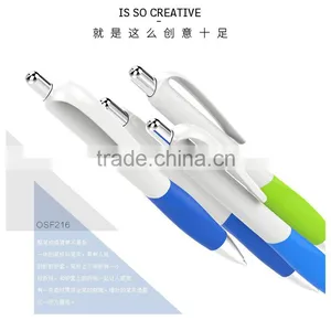Hot Sale Promotional Gifts Custom Logo Creative Plastic Press Ball Pen thumbnail-3