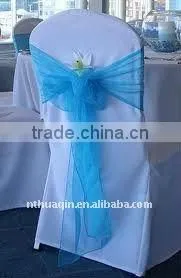 Organza Sashes for Chair Cover Fashion Organza Sash for Wedding thumbnail-1