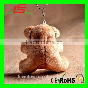 2016 Hot Selling Animal Style Cute Stuffed Plush Teddy Bear Keychain thumbnail-5
