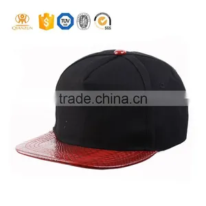 Custom Logo in Any Color Snakeskin Brim Snapback Hat thumbnail-1