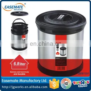 Stainless Steel Tea-leaf Barrel Trash Can thumbnail-1