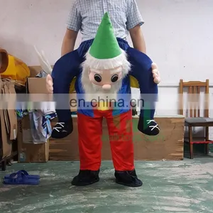 180cm Person Height Riding Piggyback Elf Costume Suit for Christmas thumbnail-1