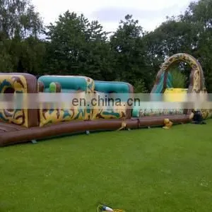 Giant Outdoor Inflatable Obstacle Course Equipment thumbnail-1