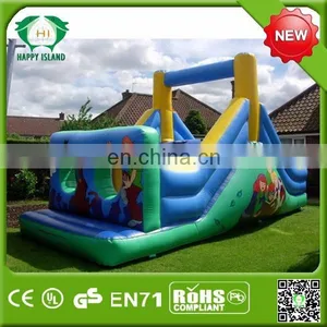 HI High Quality Giant Inflatable Obstacle Course Video for Adults and Kids thumbnail-1
