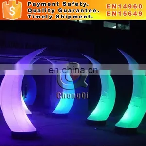 Inflatable Light Column Party Decoration Inflatable Cone With Led Light Inflatable Lighting Tower thumbnail-4