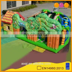 AOQI Big Inflatable Fun City Amusement Park Fun City for Children thumbnail-1