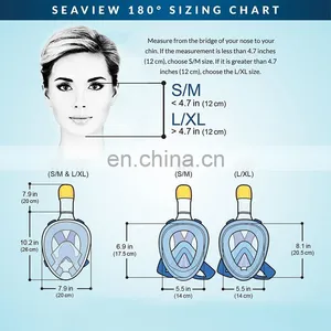 New Design Adult Scuba Diving Mask,silicone 180 Degree Panoramic Scuba Mask thumbnail-5