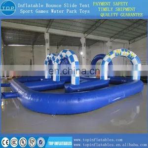 TOP Inflatable go Kart Track for Racing Sport Game thumbnail-6