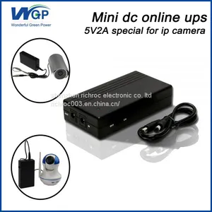 Mini Ups Applications Portable Dvd Player Battery Backup Black Micro Monitor Ups 5V for Printer Device thumbnail-1