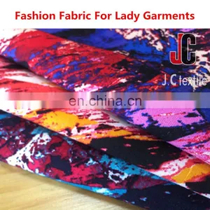AP1975 JC 100% Rayon Shally Woven Fabric Wholesale the Price of Cotton Rayon Fabric per Meter thumbnail-4