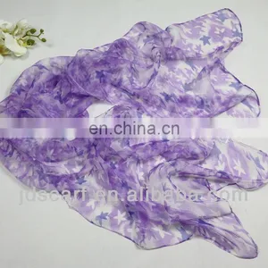 China Online Shopping JDS-090# Excellent Scarves Super Thin 100% Silk China Online Shopping thumbnail-1