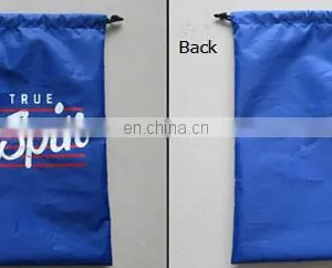 Promote Sale Large Gym Bag Custom Polyester Drawstring Bag thumbnail-4