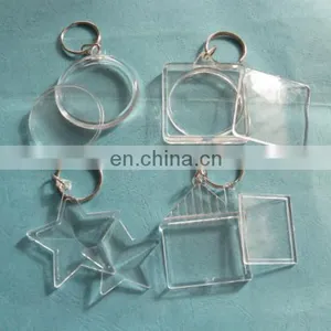 Custom Blank Plastic Key Tag Which Insert Paper thumbnail-1