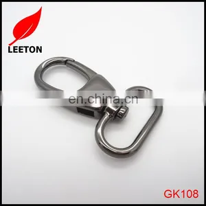 High Quality Zinc Alloy 1.0inch Gunmetal Swivel Snap Hook thumbnail-3