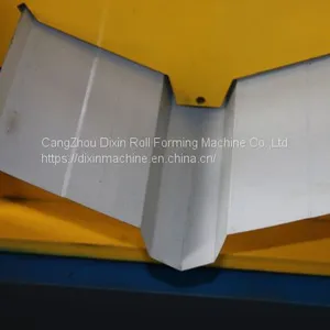 Roof Ridge Cap Tile Roll Forming Machine With Two Profie Equipment thumbnail-2