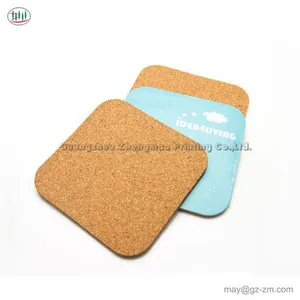 Cork Backed Coasters Paper Cork Coaster Carboard Coaster Cork Coaster thumbnail-1
